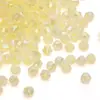 Contas de Cristal Diamante Iridescente Facetadas Contas Soltas Feitas à Mão DIY Pulseira Colar Materiais para Miçangas Acessórios de Joalheria de Vidro