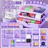 Nova versão conjunto completo de ferramentas, kit de material DIY com miçangas de fusão, pacote suplementar, caneta para miçangas, placa para miçangas, caixa para miçangas atacado