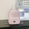 Mochila para mujer con bordado de diamantes transfronterizo 2026 nueva bolsa de cadena versátil mini bolsa pequeña de verano bolso cruzado