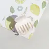 Qirui Transfronteiriço Novo Pegador de Cabelo de Mármore Sete Dentes Elegante Prendedor de Cabelo Meio Preso na Parte de Trás da Cabeça Pegador Gigante Acessório de Cabelo