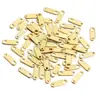 Acero de Titanio Color Duradero Conector Cola de Perla Colgante Corazón Accesorios para Joyería DIY Acero Inoxidable Estrella de Cinco Puntas Etiqueta Pieza Pequeña Oro Real