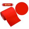 Papel Rojo Engrosado con Purpurina Dorada para Pareados de Pergamino Largo, Pareados de Año Nuevo Rojos en Blanco para Escribir a Mano, Caligrafía con Motivos de Dragón y Fénix, Papel Rojo Grande