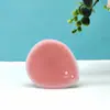 Escova de Shampoo de Silicone para Bebê Escova de Limpeza de Sujeira na Cabeça de Recém-nascido Escova de Massagem para Bebê Coração de Pêssego Escova de Limpeza Facial de Silicone