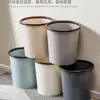 Lixeira Grande de Plástico Espesso para Uso Doméstico com Anel de Fixação, Sem Tampa, Adequada para Sala de Estar, Quarto, Cozinha, Dormitório, Fabricante de Lixeira de PP