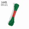 Hilo de Algodón Retorcido a Mano Estilo Xizang 10m / Pulsera de Borla Tejida a Mano con Cuentas, Cordón de Algodón No Elástico