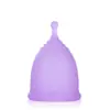 Copa Menstrual de Silicona Copa Menstrual en Lugar de Compresas Empaque de Bolsa de Tela Caja de Regalo para Copa Menstrual de Silicona