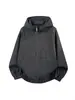 Sudadera deportiva con capucha y media cremallera para hombre, corte holgado, estilo primavera y otoño, chaqueta cálida y transpirable de manga larga