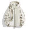 2024 Otoño e Invierno Nueva Chaqueta con Capucha para Hombre con forro polar Holgada Casual Chaqueta Marca de Moda para Hombre Chaqueta Exterior para Hombre y Mujer