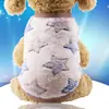 Ventas Directas de Fábrica Franela Taza de Té Perro Pequeño Perro de Leche Gato Mascota Ropa de Oso de Peluche Chaleco Suministros de Ropa Fábrica
