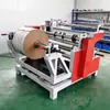 Huiyu Máquina Ranuradora Automática Pequeña de Tejido No Tejido con Múltiples Cuchillas Máquina Ranuradora y Bobinadora de Tela de Esponja, Cuero, Terciopelo Pulverizado