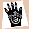 Coleção Decorativa de Tatuagem Transfronteiriça Pintada à Mão Modelo de Mãos e Pés Vazados Renda Criativa Adesivo de Tatuagem para o Corpo Humano Modelo de Pomada de Henna