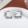 Broche de Fantasma Divertido Transfronterizo de Halloween Venta al por Mayor Estilo Divertido Accesorios para Ropa Insignia Pin Venta al por Mayor