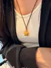 Collar de Estrella de Origami Popular de Xiaohongshu, Diseño de Nicho, Estilo Exquisito, Alta Apariencia, Joyería Personalizada Versátil para Mujeres