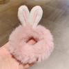 Nuevo estilo coreano, otoño e invierno, popular en Internet, linda cuerda de pelo de felpa, banda de goma, dulce anillo para el cabello, cuerda para el cabello, accesorios para el cabello para mujeres