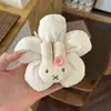 Lindo Conejo con Gafas de Lunares y Gato, Ligas para el Cabello, Scrunchies, Bandas Elásticas para Cola de Caballo Alta Femeninas, Ligas para Rodete