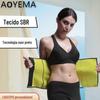 Unissex Sports Heating Belt Fitness Yoga Training Sudorese e Suor Cintura Pulando Corda Belly Belt