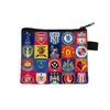 Copa do Mundo de Futebol de 2026 Clube de Futebol Presente Bolsa para Guardar Fone de Ouvido com Fio Porta-Moedas Mini Bolsa de Moedas Portátil