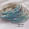 Cadena de garra de 2 mm fila única S6 strass pulsera muy fina pulsera elástica pulsera de tenis transfronterizo pulsera chapada en oro fabricantes lote