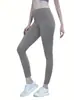 Leggings de control de abdomen para mujer europeos y americanos de Amazon, pantalones de yoga de invierno forrados de felpa, fajas de cintura alta, leggings cálidos y elásticos