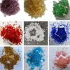 Arena de Vidrio Lista para Enviar para Decoración de Acuario, Agregado de Terrazo de Colores para Fondo de Pecera, Minerales Transparentes