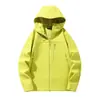 Nueva Chaqueta Softshell de una Sola Capa para Primavera y Otoño para Hombre, Ropa de Montañismo al Aire Libre, Chaqueta a Prueba de Viento, Impermeable y Transpirable