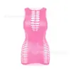 Comercio Exterior Mayorista Europeo y Americano Medias Sexy, Lencería, Ropa de Malla, Falda Ajustada al Cuerpo, Body Sexy Calado W495