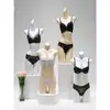 Alta tasa de recompra de accesorios de modelo: modelo de lencería en forma de corazón dorado, modelo de nalga dorado, modelo de busto de hombros caídos dorado (calidad premium).