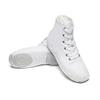 Zapatos de Baile de Caña Alta para Mujer Suela Blanda Antideslizantes para Adulto y Niño Lona Rojo Zapatos de Práctica Zapatos de Baile Ballet Jazz