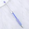 Nova Caneta Esferográfica com Contas de Strass de Cristal DIY, Caneta Esferográfica Fofa com Contas Giratórias Multicores, Desconto para Grandes Quantidades