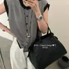 Cachecol Gola Alta de Seda de Gelo Manga Curta Feminino Primavera Verão Versátil Sensação Fresca Camiseta Temperamento Simples Lapela com Cadarço Malha
