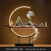 Quemador de incienso de reflujo para el hogar, interior, incienso creativo Zen, sándalo, agarwood, ceremonia del té, pasillo personalizado, sala de estar, adornos de cerámica