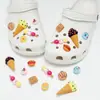 Accesorios para zapatos tipo zueco de moda de alta gama, hebillas decorativas de zapato de luna creciente color champán, dijes para zapatos estilo femenino, desmontables