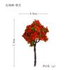 Árbol de flores rosas tridimensional estilo japonés, árbol de simulación, árbol falso creativo, paisajismo DIY, micro-paisaje, adornos de jardinería, muñequita