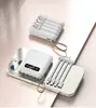 Batería externa certificada 3C, desmontable con cable incorporado, mini fuente de alimentación móvil de gran capacidad de 20000 mAh, logotipo personalizable