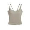 26130- Top Sexy Estilo Europeu Emagrecedor Justo para Mulheres Nova Moda Primavera/Verão 2026 Garota Popular Tomara-que-caia Camisola
