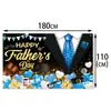 Decoración de Fiesta del Día del Padre Europea y Americana Tela de Fondo Diseño de Fondo para Fiesta Suministros de Decoración Tela de Fondo para el Día del Padre
