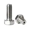 Tornillos Externos Hexagonales Huecos de Acero Inoxidable 316 con Orificio Pasante de Drenaje y Escape, Tornillos Perforados para Roscado al Vacío