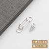 Conector Oculto Dos en Uno de Acero Inoxidable Conector Grueso para Laminado Hebilla a Mitad de Camino Hebilla Completa Hebilla Deslizante Accesorios para Armarios