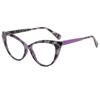 Gafas Retro Ojo de Gato Anti Luz Azul Moda Europea y Americana Gafas Planas Transfronterizas para Mujeres con Rostros Grandes para Hacerlos Ver Más Delgados y Pueden Equiparse con Gafas Planas para Miopía