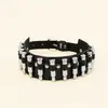 Accesorios de Cinturón Retro Americano de Alta Resistencia para Mujeres, Cinturón Decorativo Metálico con Remaches para Jeans, Versión Ancha, Nuevo Modelo 2024