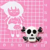 Accesorios de resina para Halloween calabaza fantasma joyería parche pegamento cremoso diy carcasa de teléfono móvil accesorios para pasador paquete de materiales