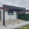 Venta al por mayor, nuevo pabellón chino de aleación de aluminio ligero, persiana eléctrica abatible para exteriores, patio, sala de sol, sombrilla a prueba de lluvia, flor