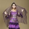 India danza grandes luces hilo danza del vientre hilo accesorios toalla danza nacional actuación tocado fabricantes femeninos venta al por mayor
