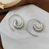 Devolver a clientes nuevos y antiguos descuento retro lujo ligero alto sentido nicho temperamento aretes geométricos personalidad aretes de moda