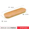 Prato de Melamina Utensílios para Fondue Estilo Japonês Bandeja com Imitação de Grão de Madeira Prato Retangular Prato para Legumes e Carne Imitação de Porcelana Prato para Churrasco
