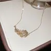 Nuevo Pulsera, Anillo, Pendientes, Collar de Pluma de Zirconia, Conjunto de Joyería de Moda Personalizado, Joyería de Lujo Ligero y de Alta Gama para Mujeres