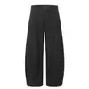 Calças estilo Retro Americano 11Kn para Homens e Mulheres, Corte Tridimensional, Caimento Solto, Perna Larga Fluida, Calças Longas Casuais Emagrecedoras