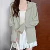 Ropa de Verano Protectora del Sol de Seda Helada Adelgazante Deportiva para Mujer Chaqueta Ligera para Exteriores Transpirable Fresca Protección UV