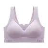 Sujetador invisible para mujer de busto pequeño, con realce y soporte lateral para prevenir la flacidez, sin varillas, cierre frontal cruzado y hermoso diseño en la espalda