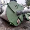 Equipamento de Mistura Misturador Cônico Usado Misturador Cônico Duplo Espiral Vertical de Aço Inoxidável de 3000 Litros Usado